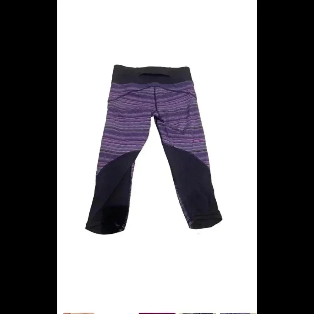 Lululemon athletica cropped leggings size 4 - Picture 5 of 6
